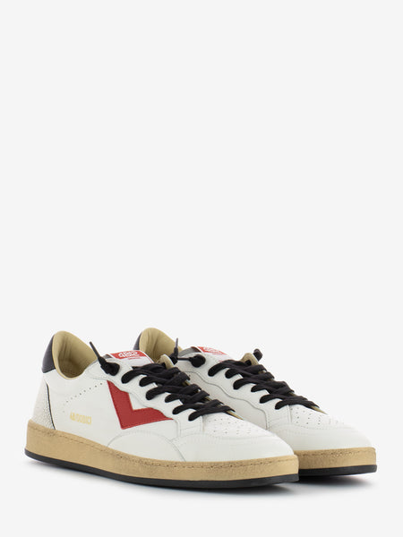Sneakers Play New bianco / rosso / nero