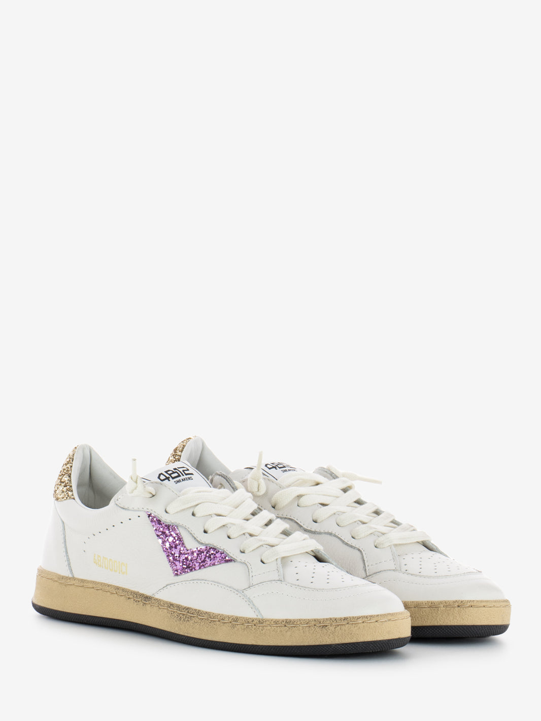 Play new D138 white / glitter sneakers