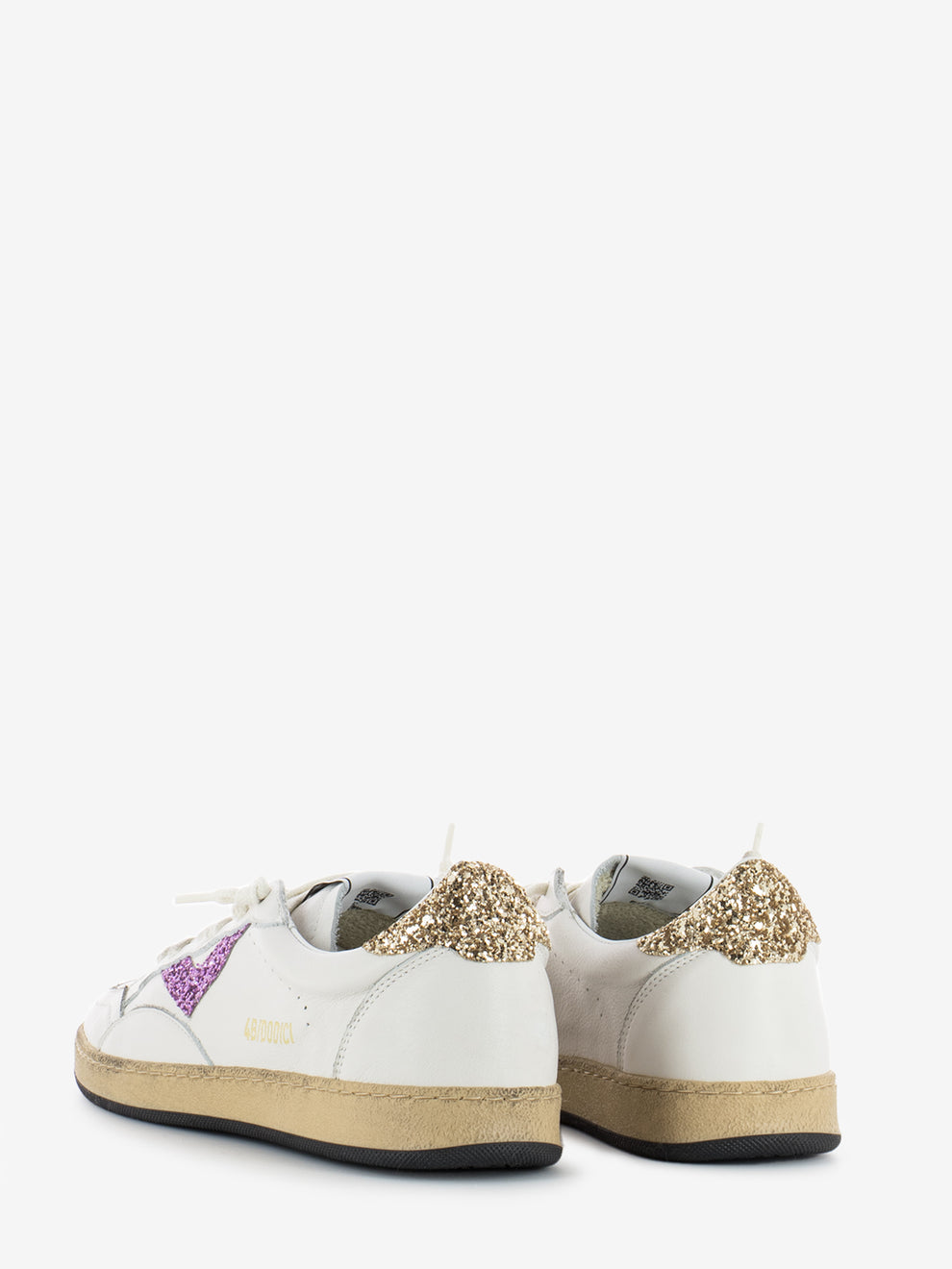 Play new D138 white / glitter sneakers