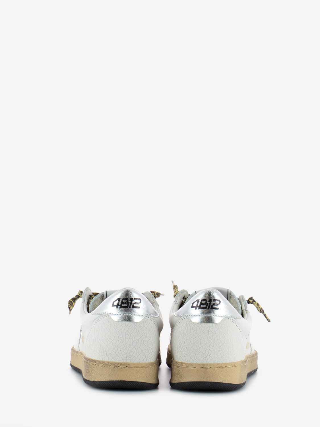 Play new D144 white / black / silver sneakers