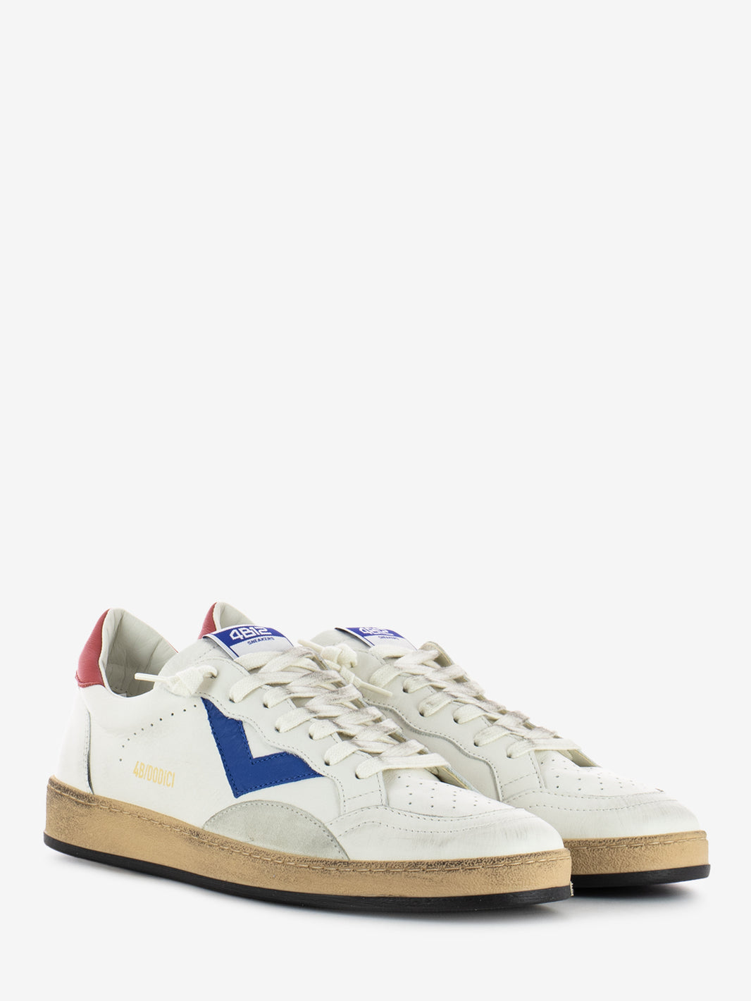 Play New gray / red sneakers