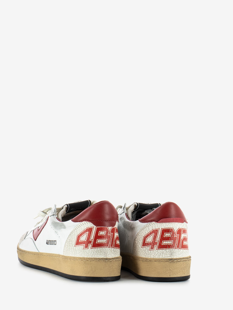 4B12 - Sneakers Play New rosso / bianco