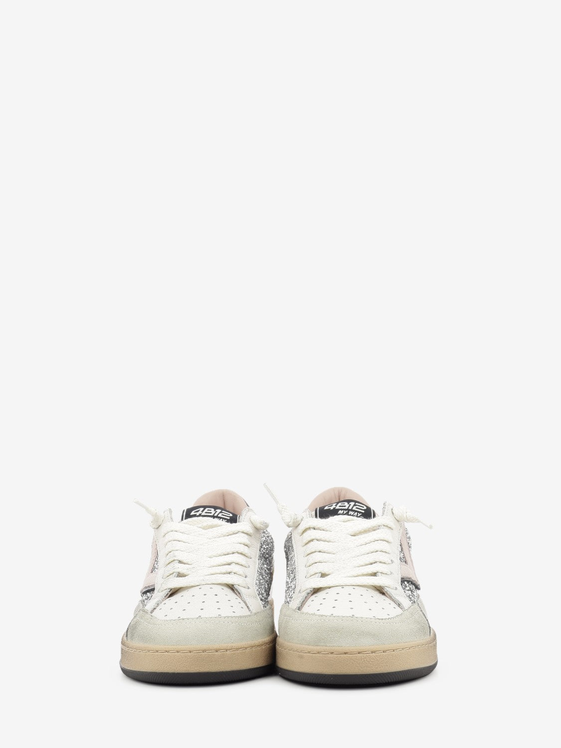 GLITTER SILVER SNEAKER PLAYNEW-D2034
