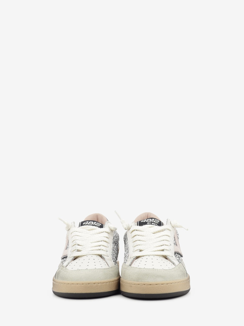GLITTER SILVER SNEAKER PLAYNEW-D2034