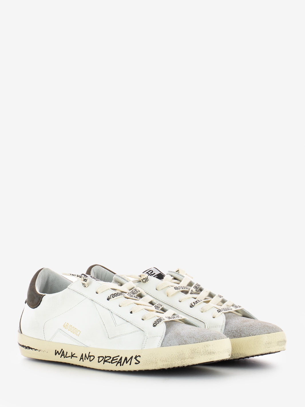 Beige / brown Suprime sneakers