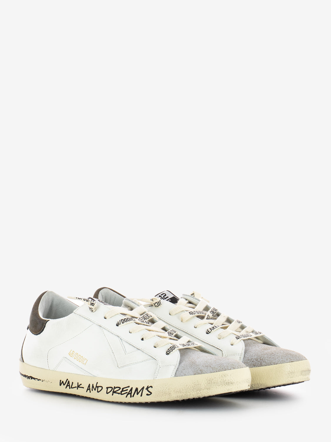 Beige / brown Suprime sneakers
