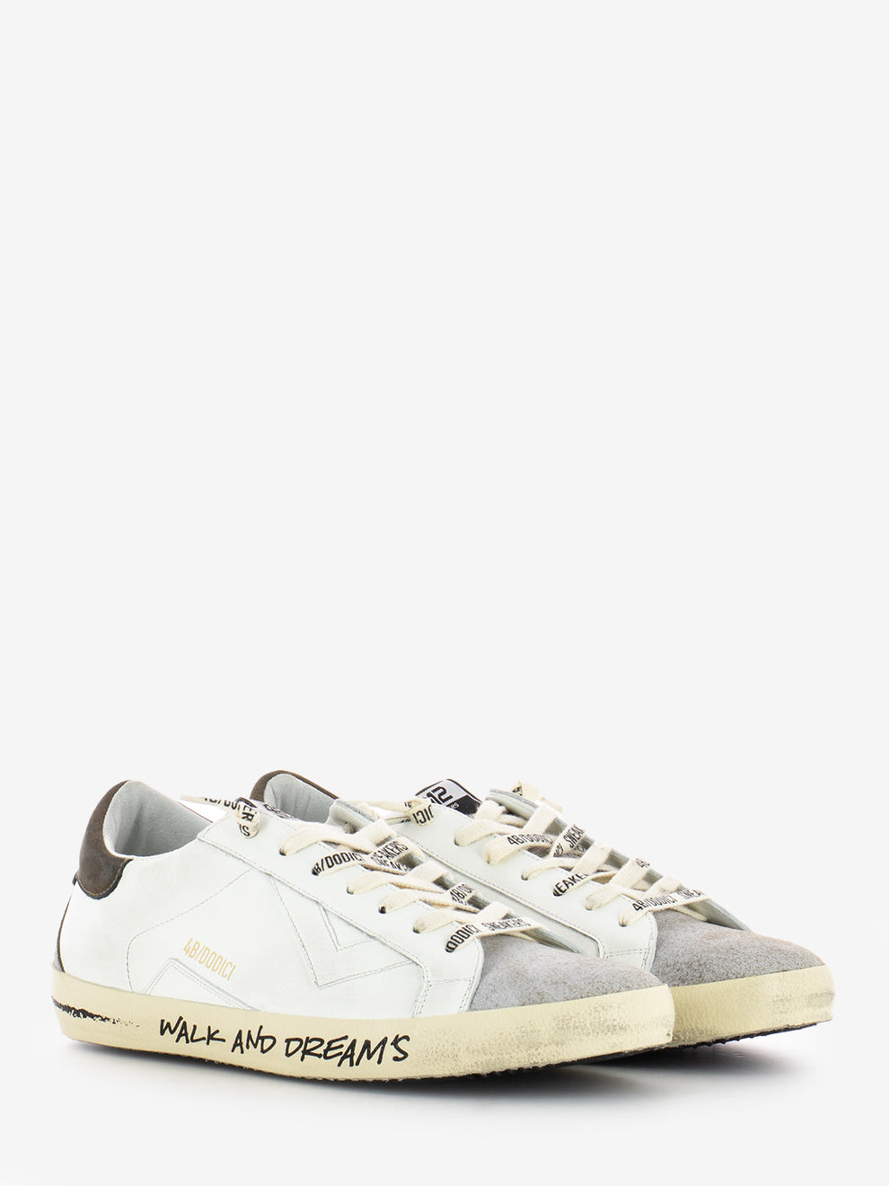 Beige / brown Suprime sneakers
