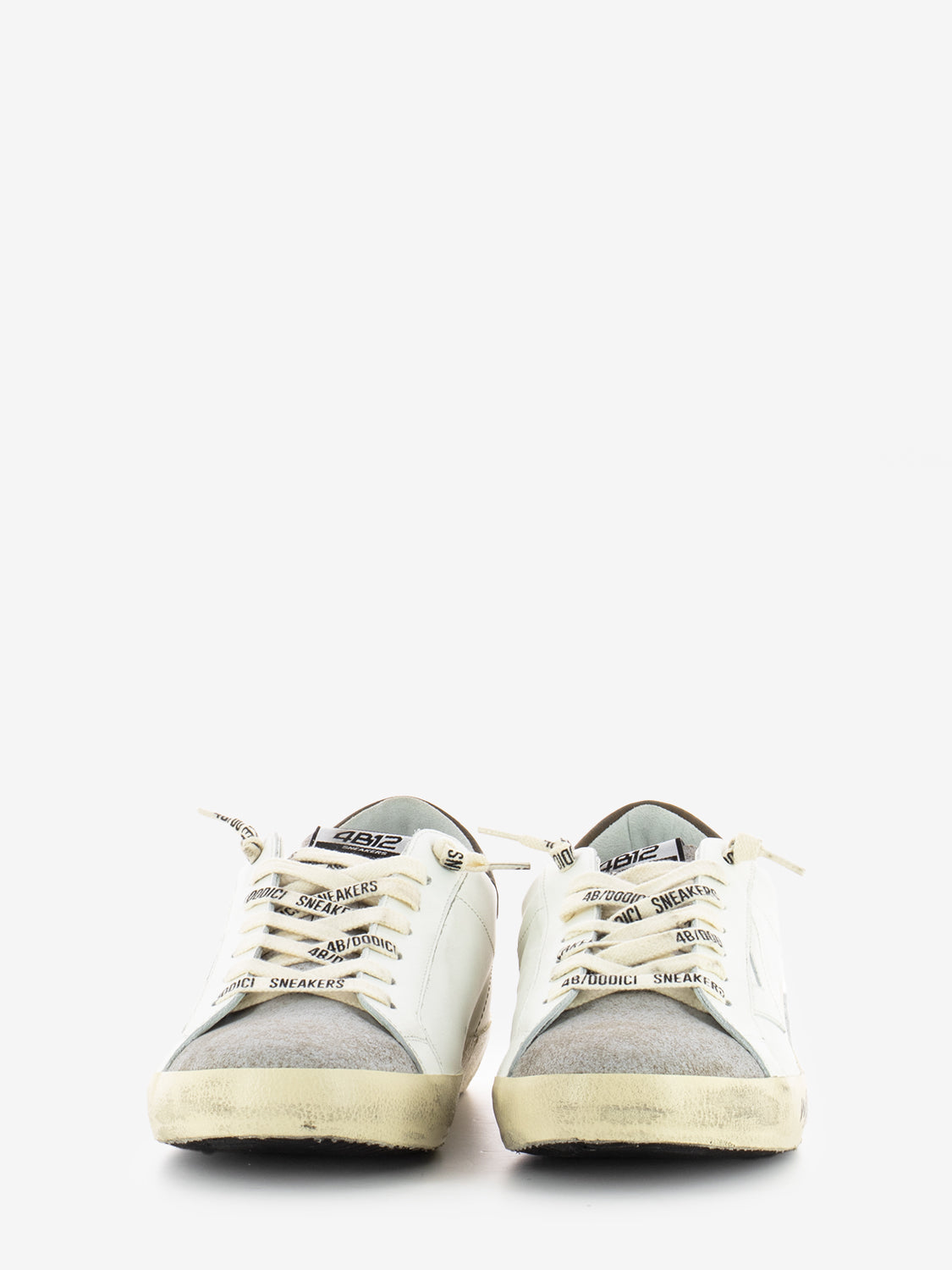 Beige / brown Suprime sneakers