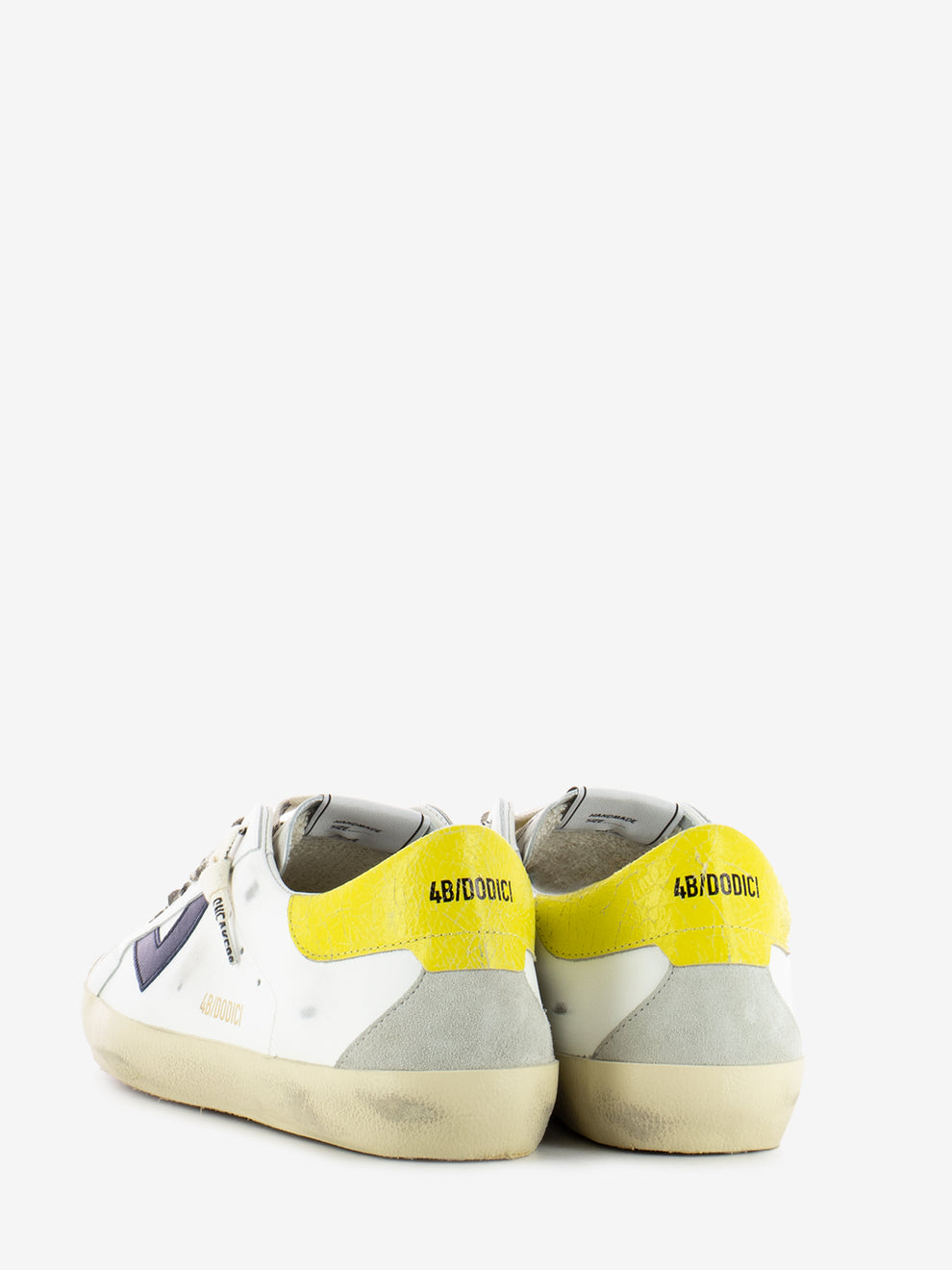Sneakers Suprime white / blue / yellow