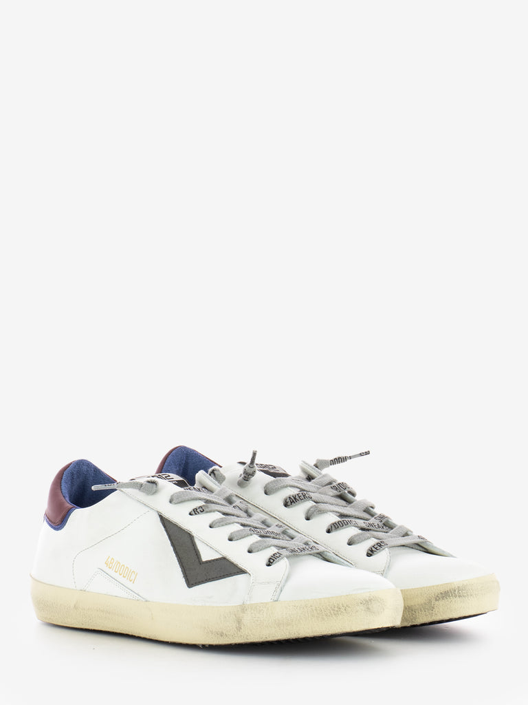 4B12 - Sneakers Suprime bianco / blu