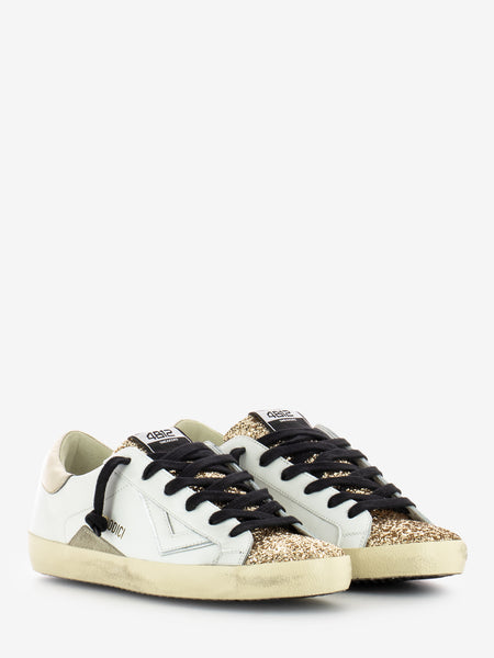 Sneakers Suprime bianco / oro