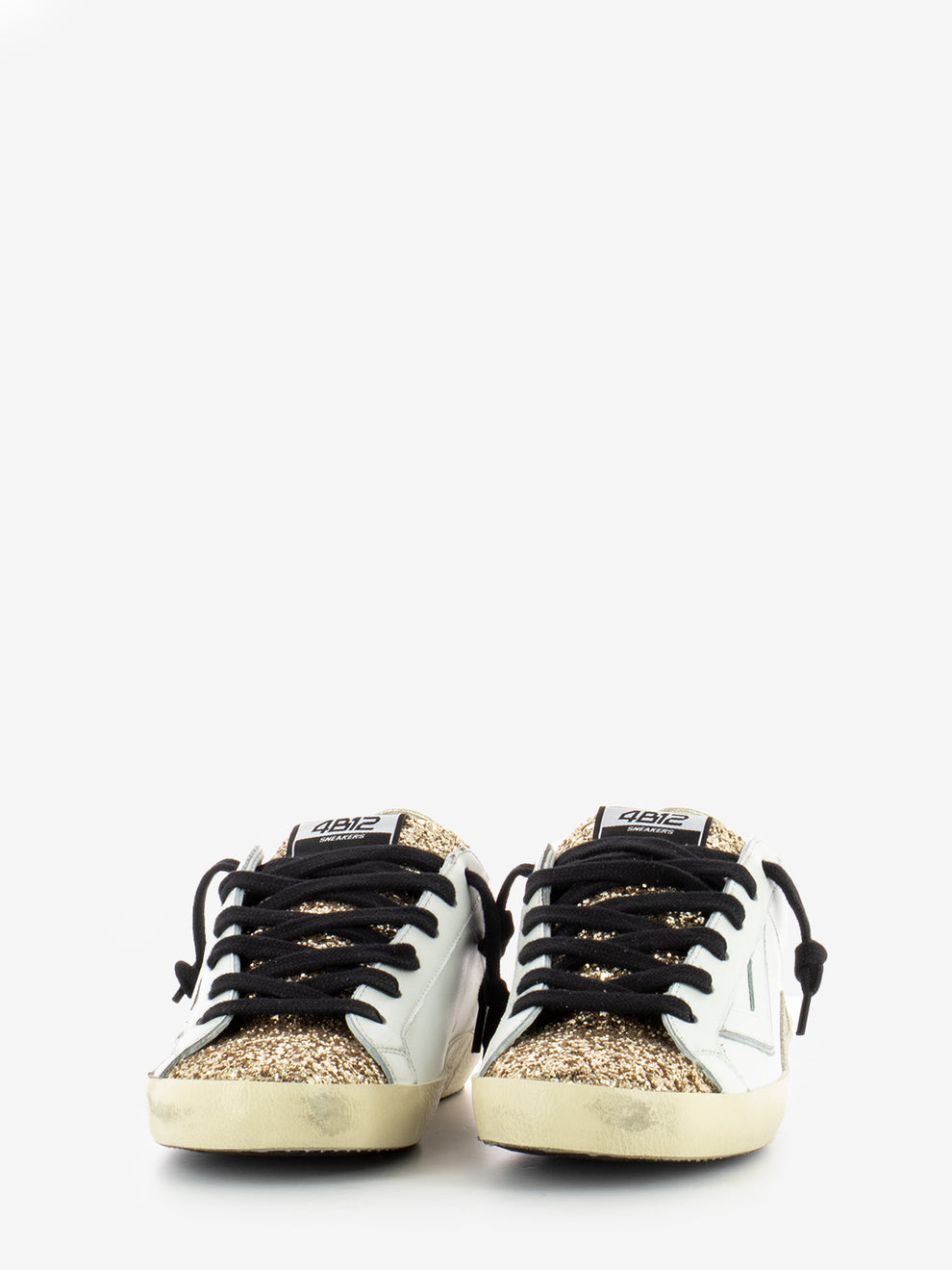 Sneakers Suprime bianco / oro