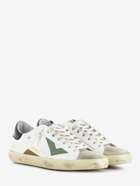 Sneakers Suprime bianco / salvia