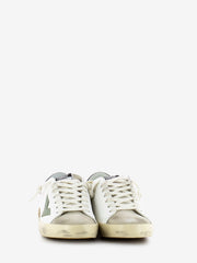 4B12 - Sneakers Suprime bianco / salvia