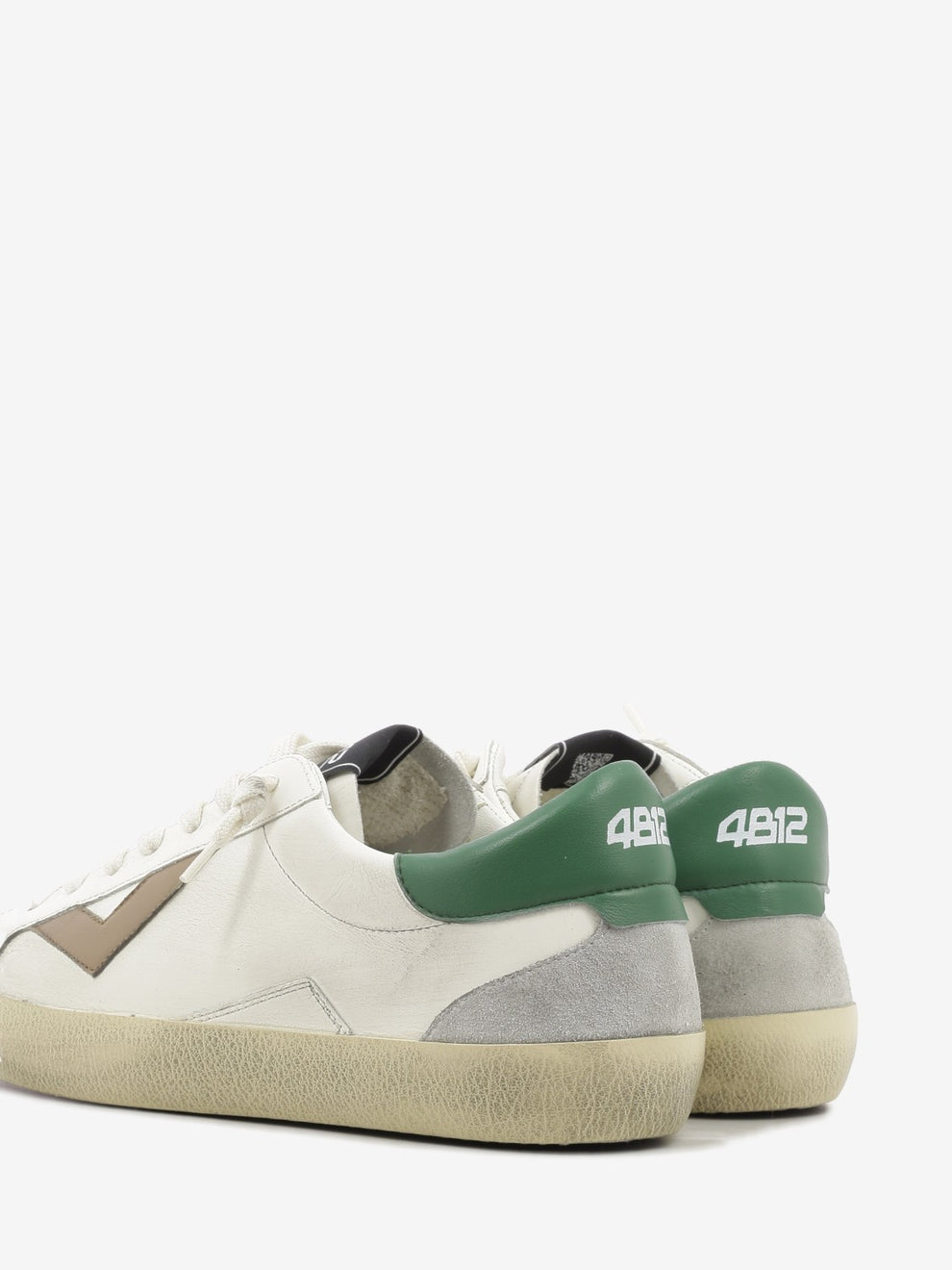 Sneakers Suprime camel / green