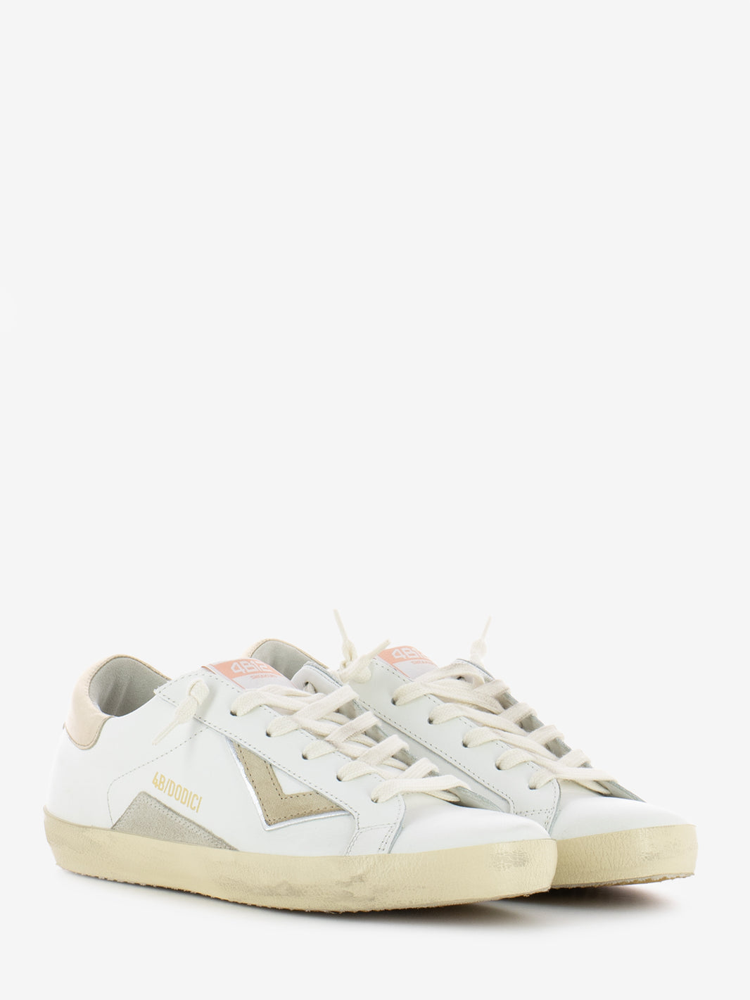 Sneakers Suprime DB223 bianco / platino