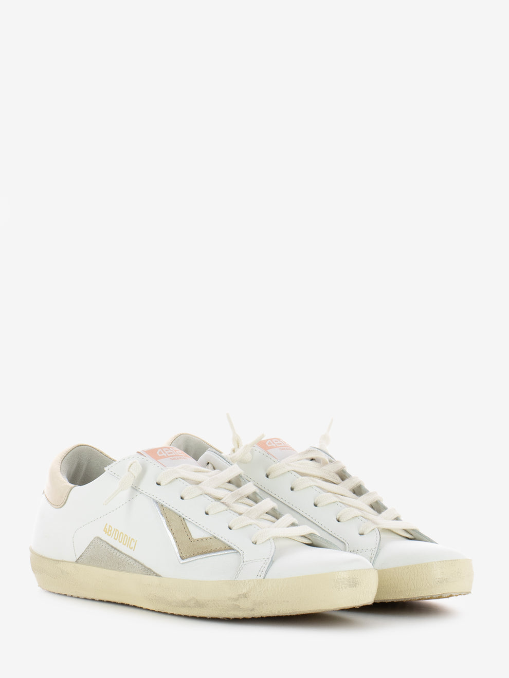 Sneakers Suprime DB223 bianco / platino