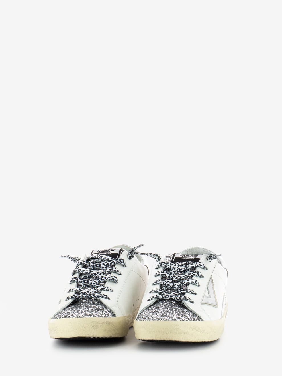 Sneakers Suprime glitter argento