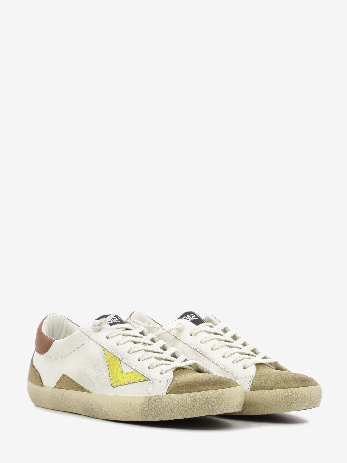 Sneakers Suprime yellow / beige