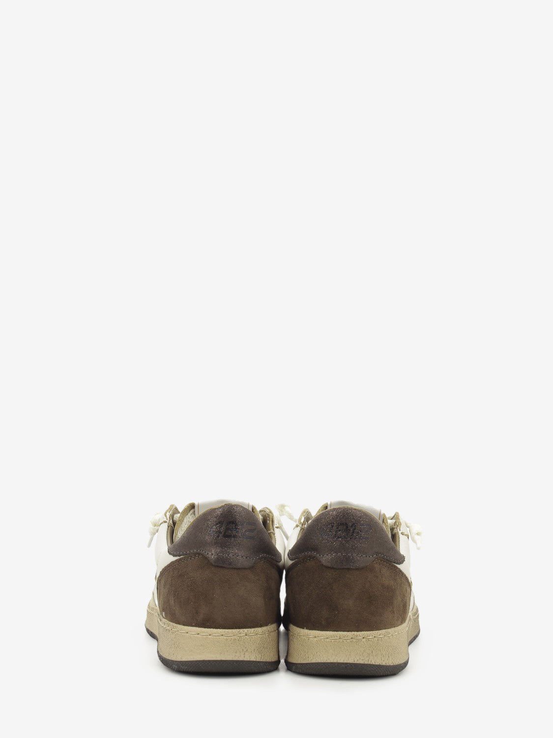 LEATHER SNEAKER WHITE/BRONZE PLAYNEW-D2045
