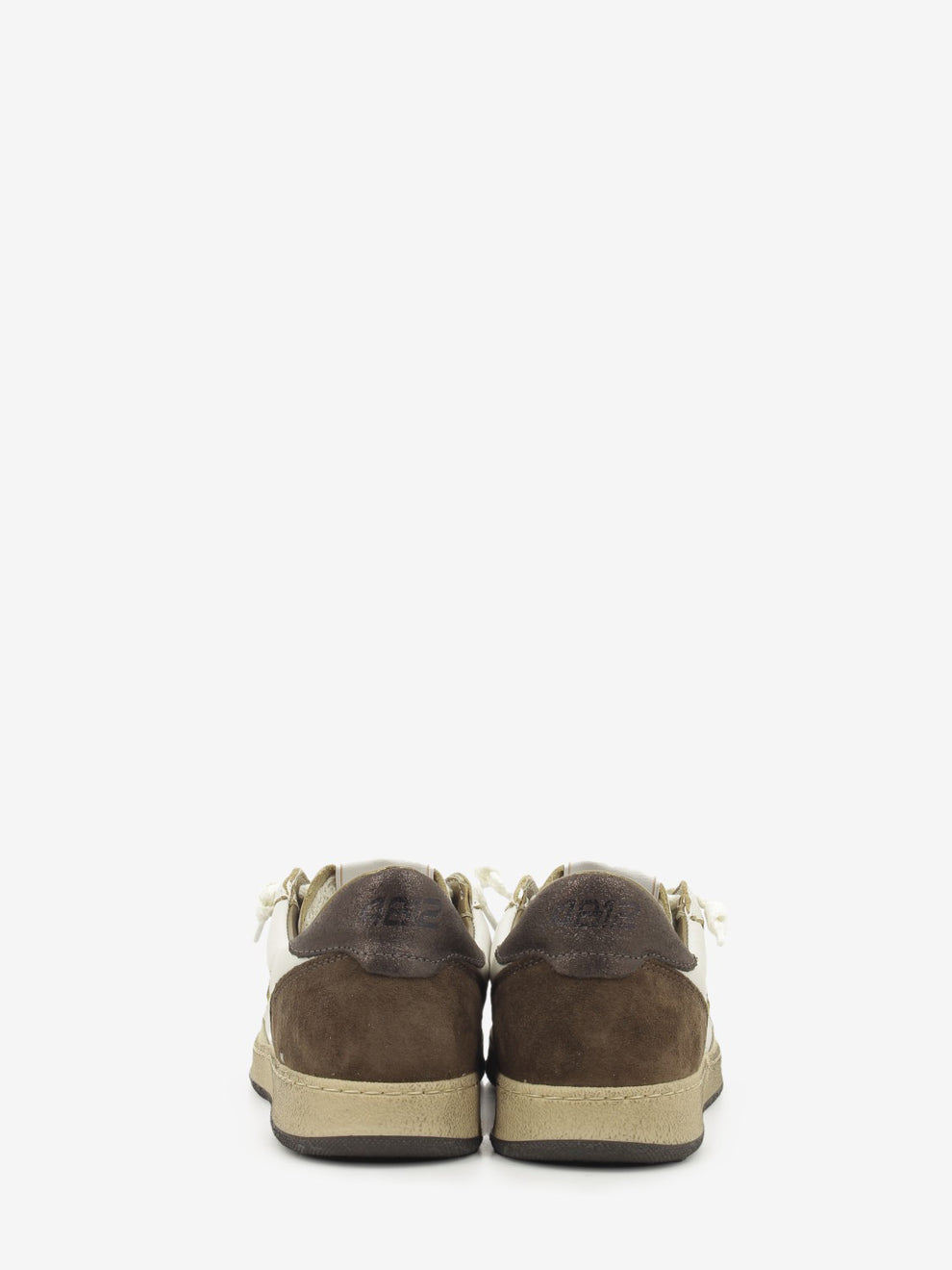 LEATHER SNEAKER WHITE/BRONZE PLAYNEW-D2045