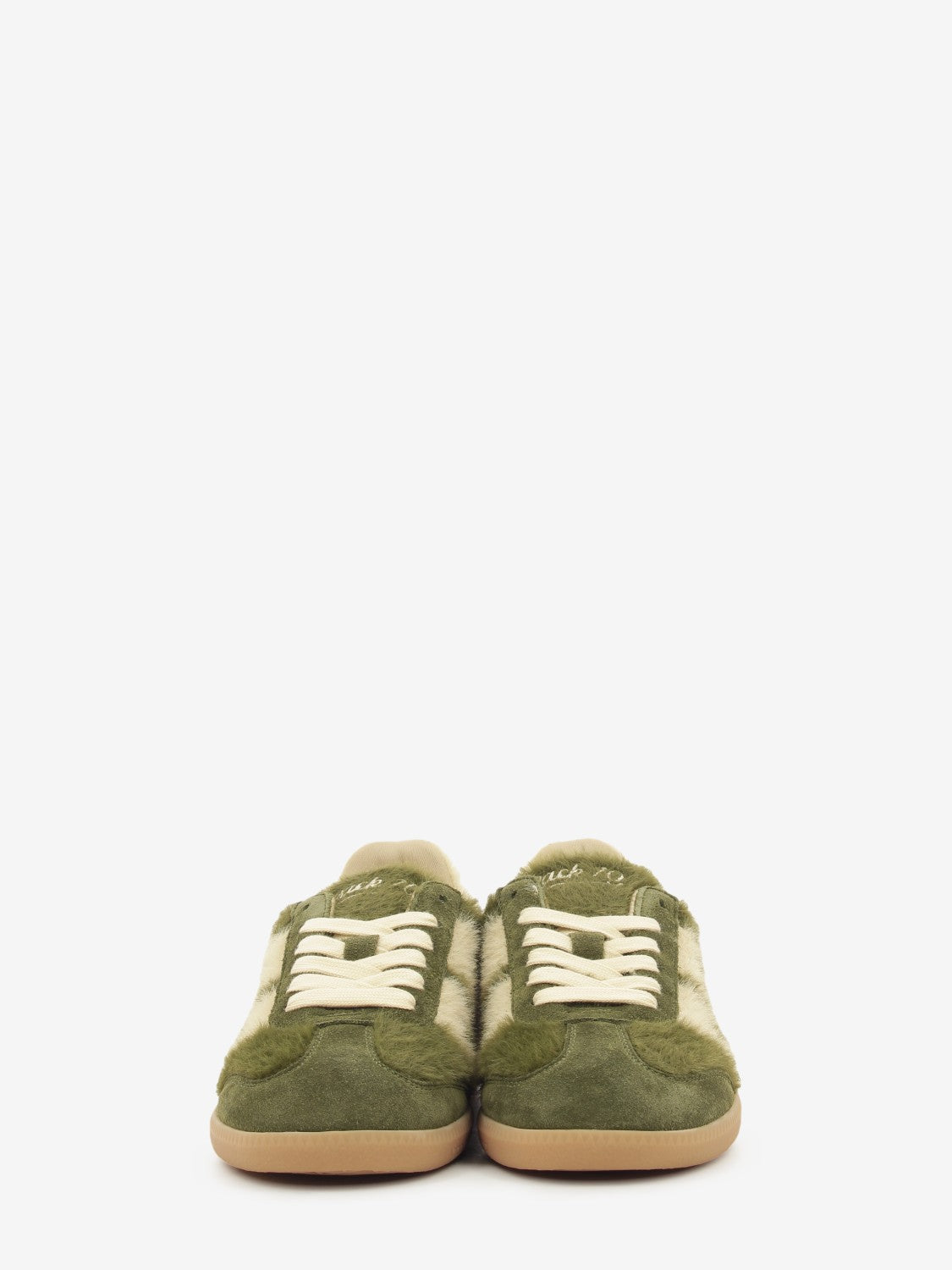 SNEAKER MOHAIR FOREST/BEIGE MOHAIR-M104_FOREST/BEIGE