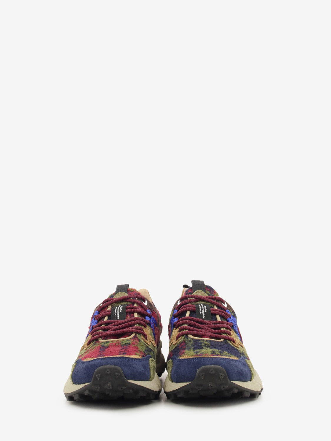 Yamano 3 suede e teddy dark grey / brown / bordeaux