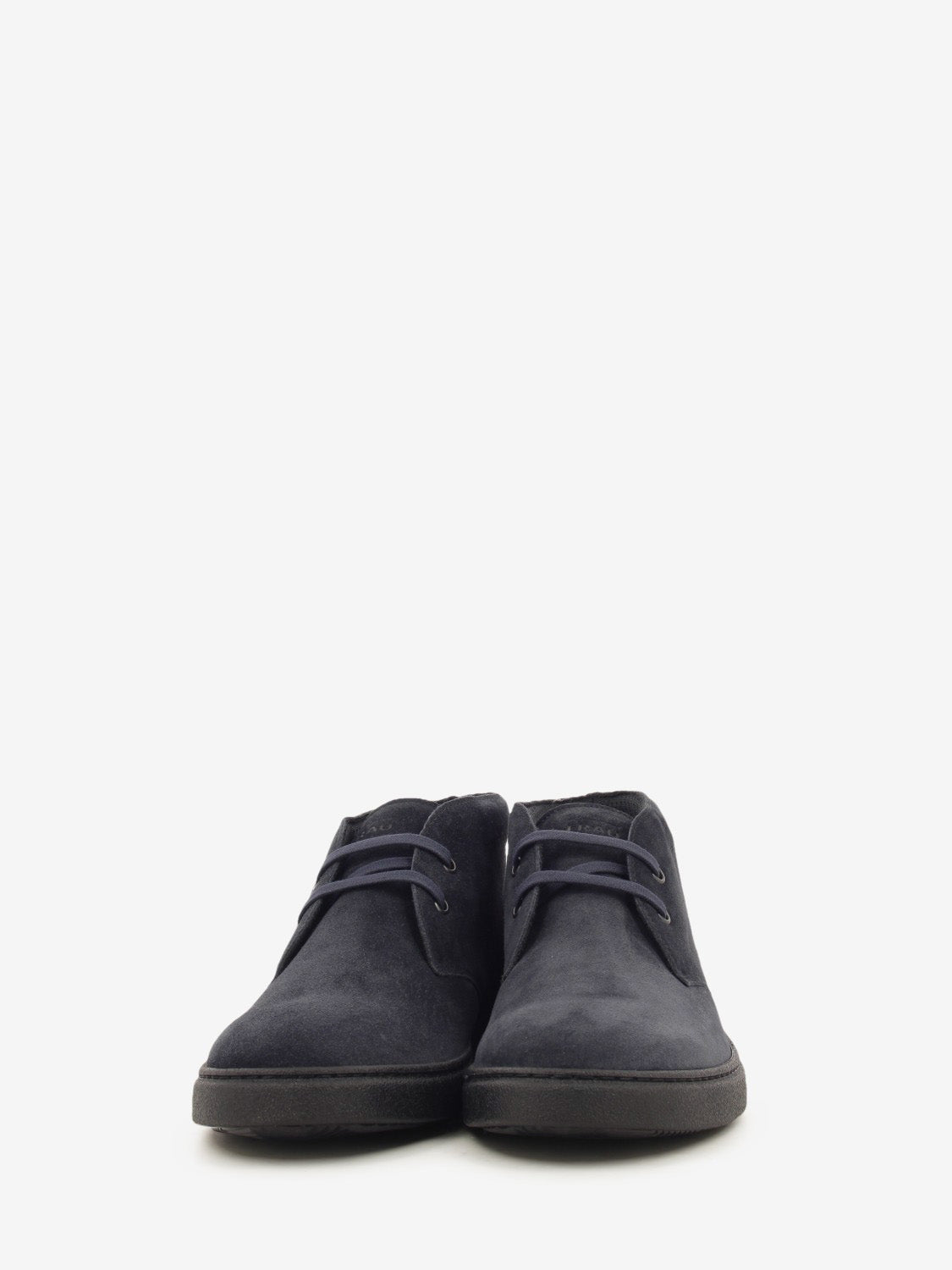 Polacchini in suede waxy blu