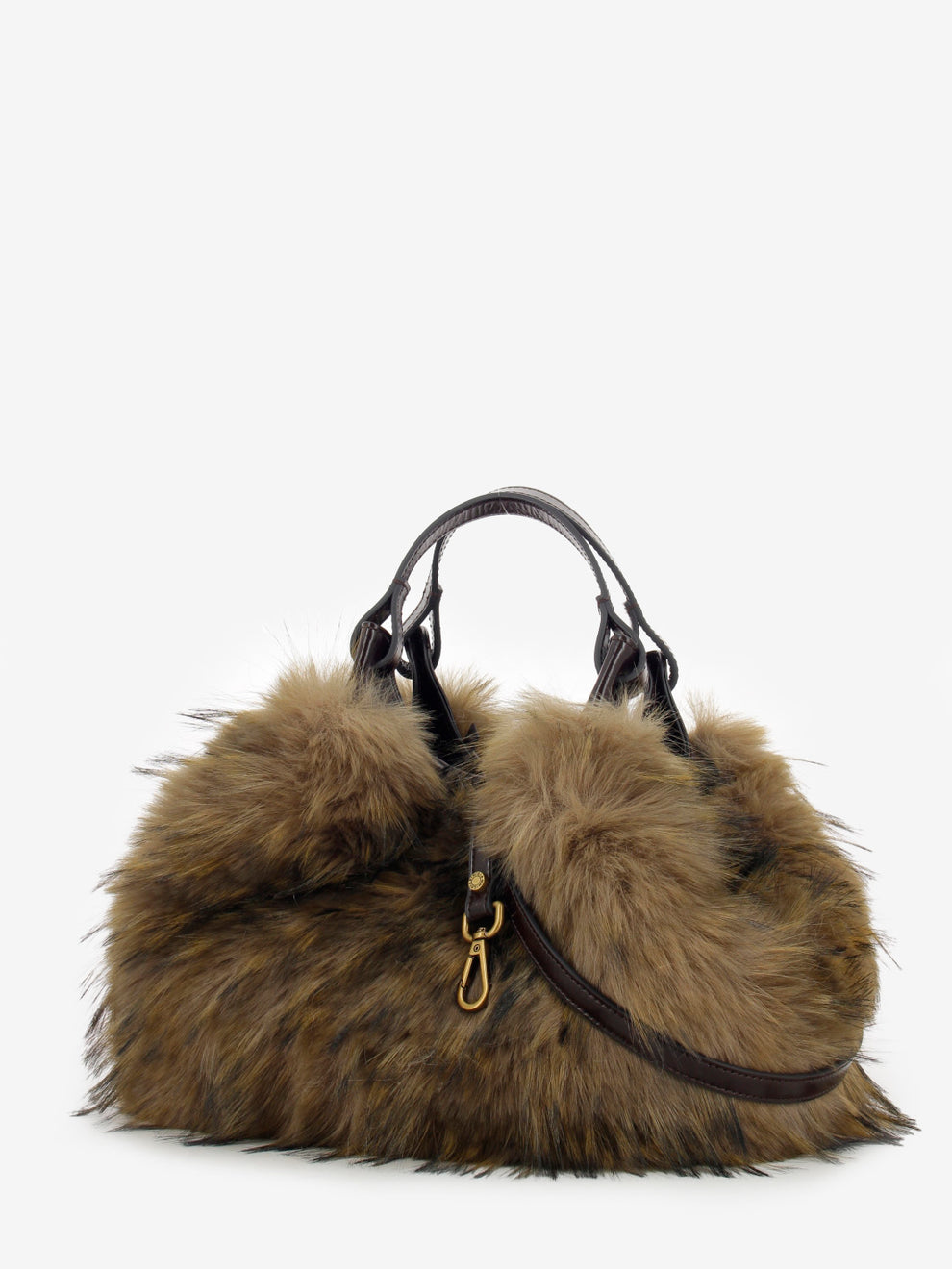 Borsa a mano eco fur Dua Espresso