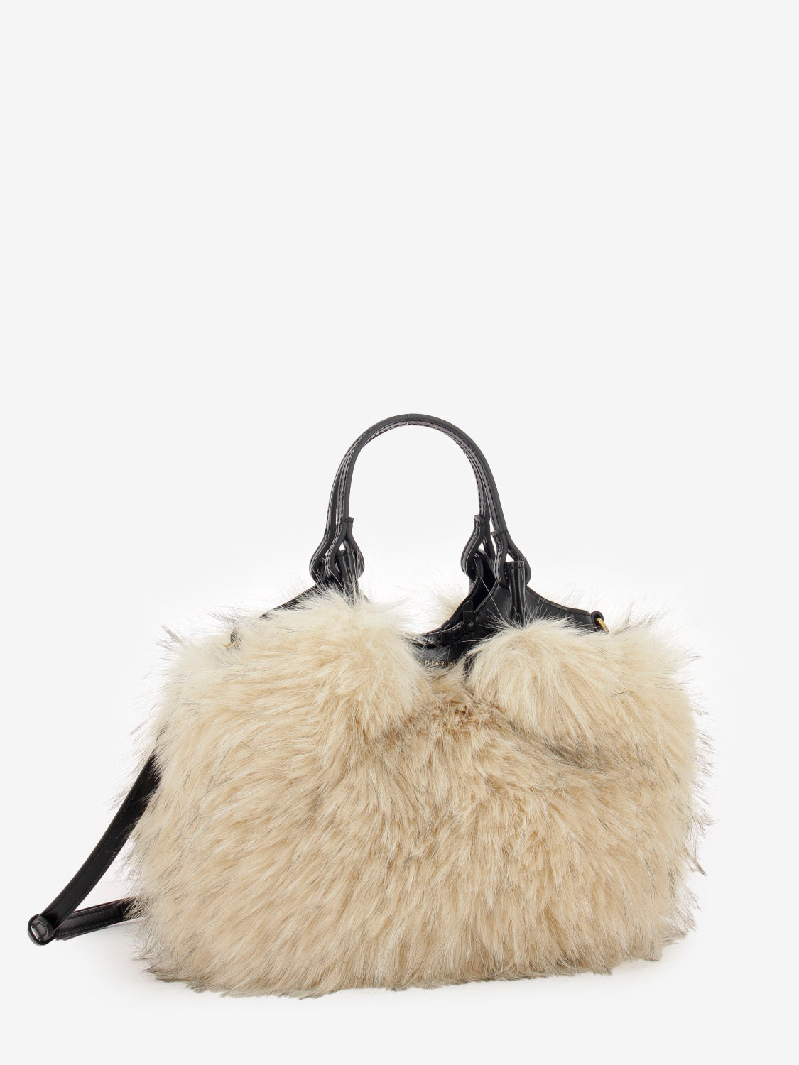 Borsa in ecopelliccia Dua beige