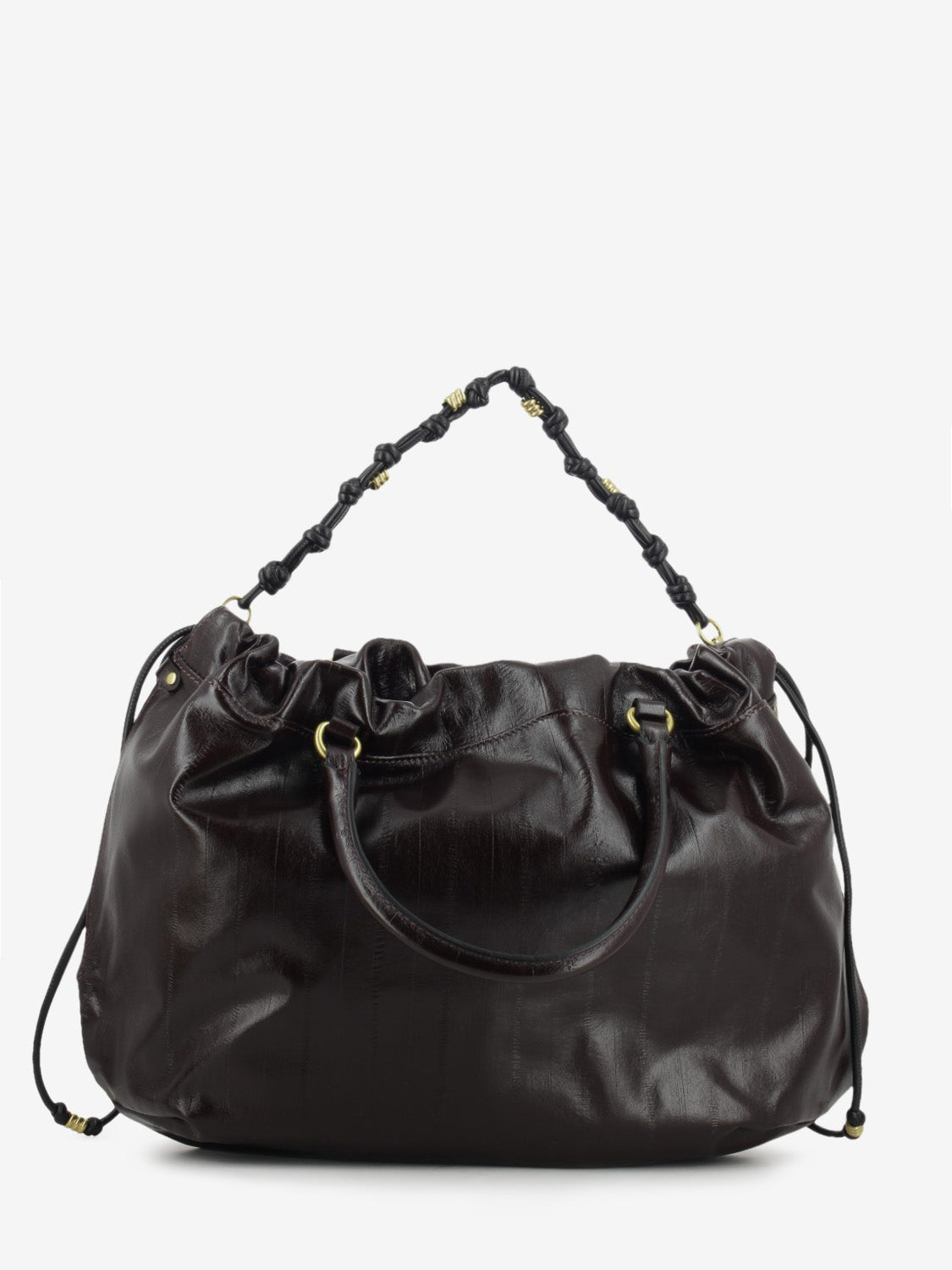 Borsa in pelle Morgana antique ruby