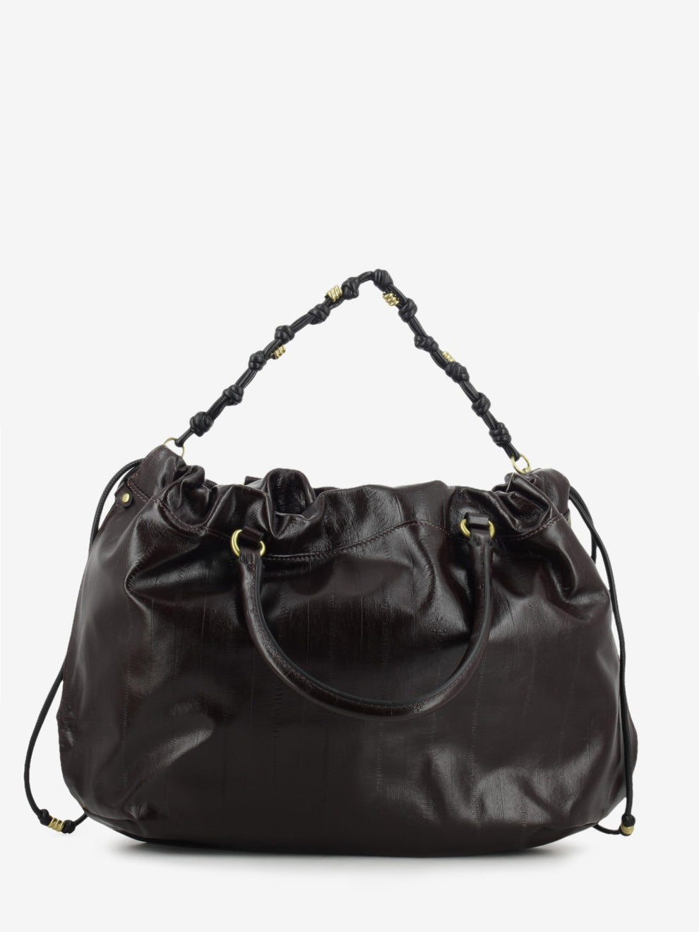 Borsa in pelle Morgana antique ruby