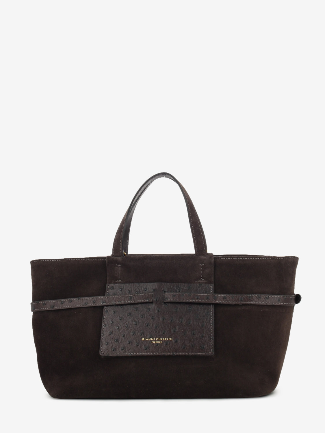 Borsa in suede Belty moka