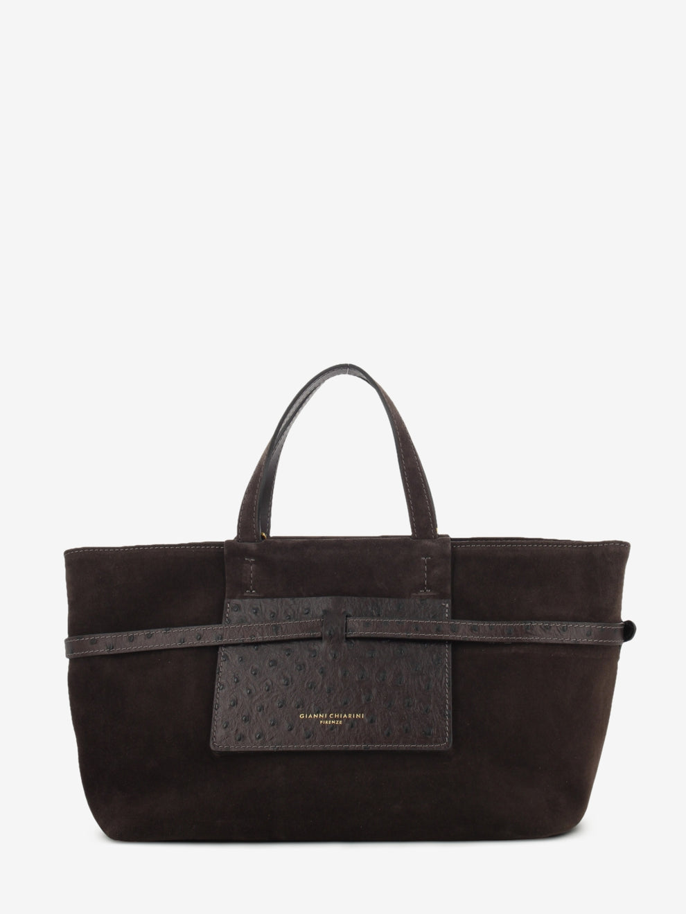 Borsa in suede Belty moka