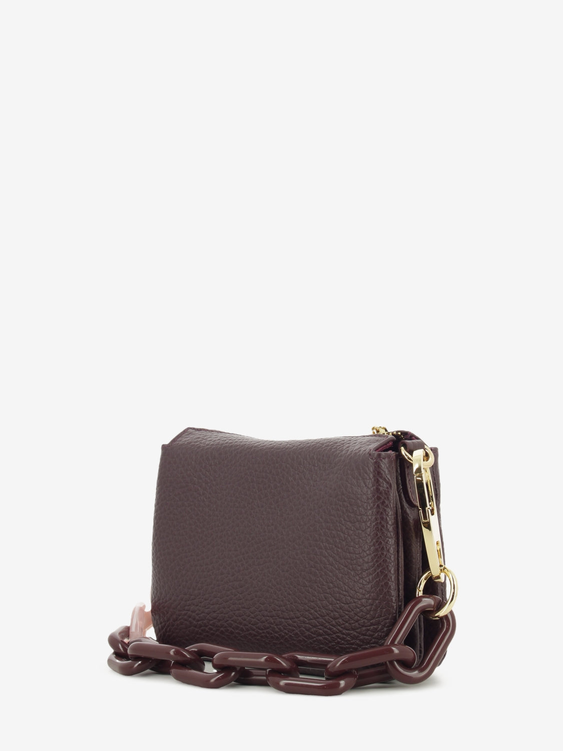 Borsa Reflex macro dollaro bordeaux