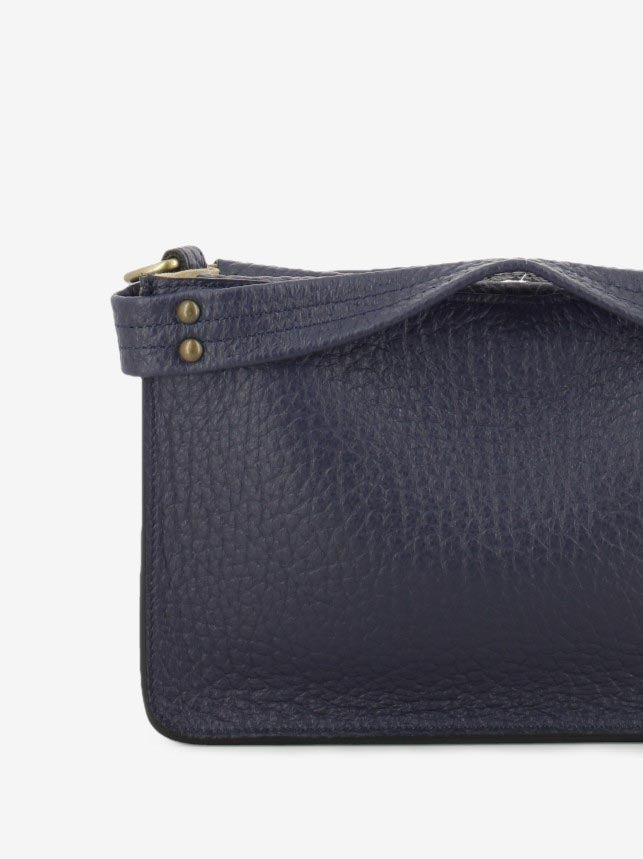 BLUE LEATHER BAG 8915_37016
