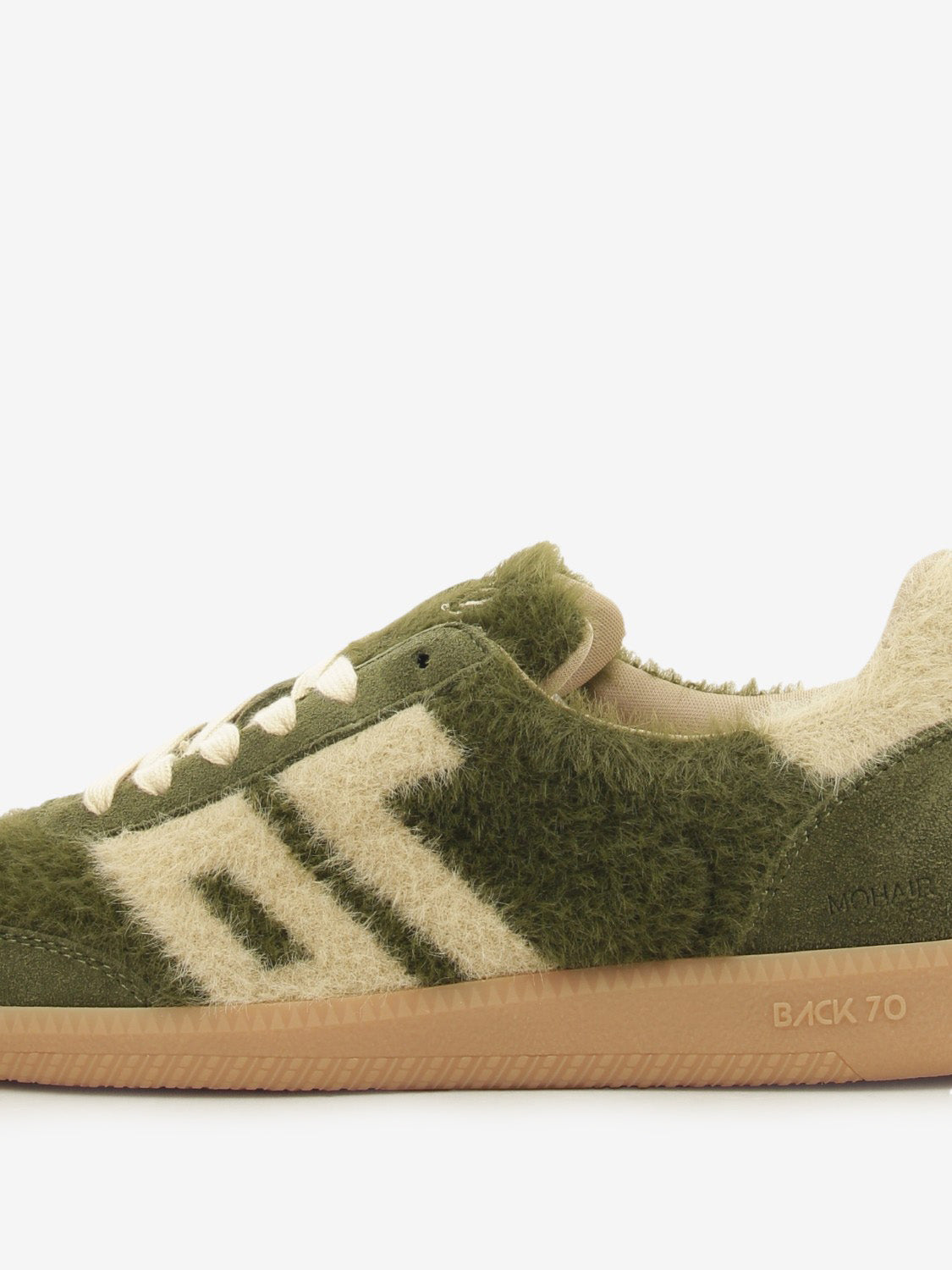 SNEAKER MOHAIR FOREST/BEIGE MOHAIR-M104_FOREST/BEIGE
