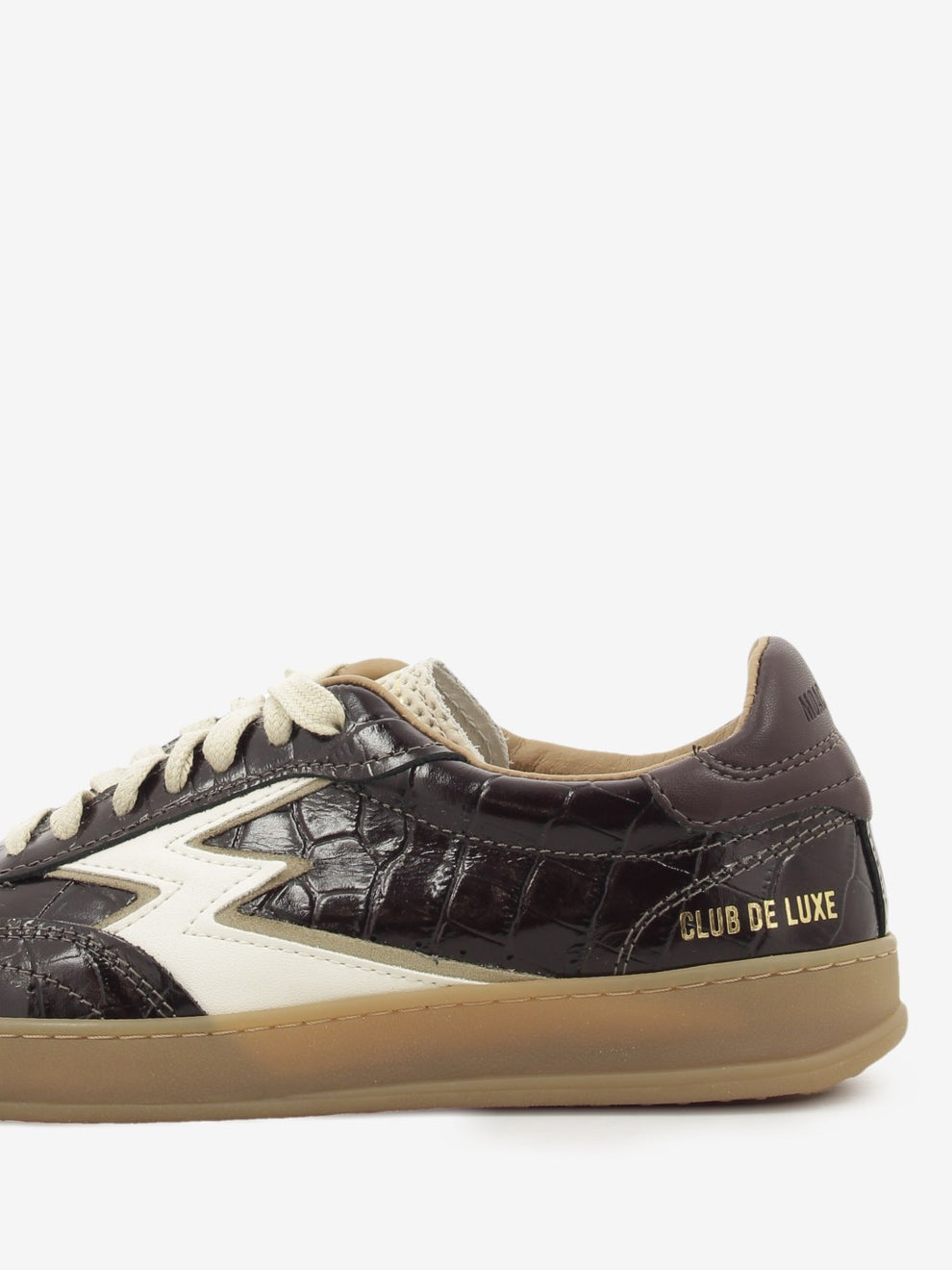 Club Deluxe dark brown crocodile