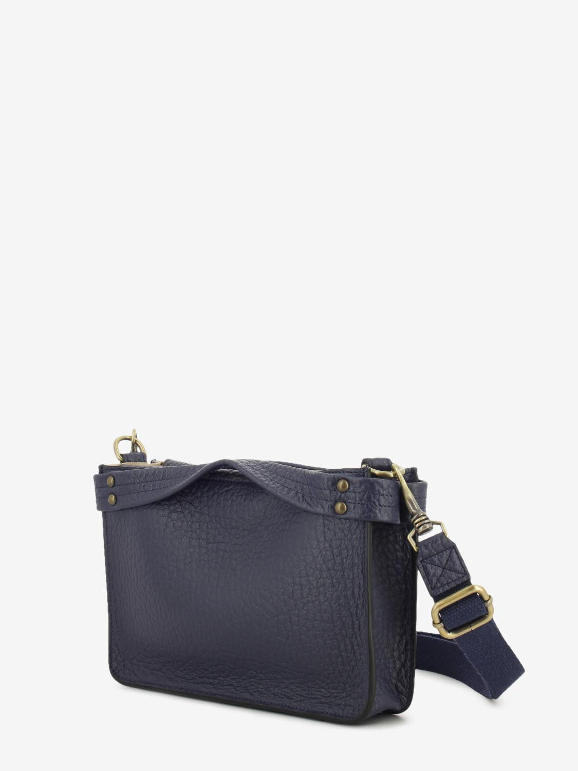 BLUE LEATHER BAG 8915_37016