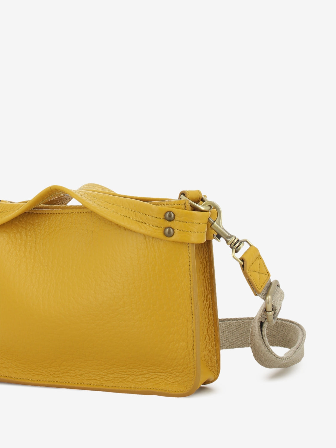 YELLOW LEATHER BAG 8915_4878