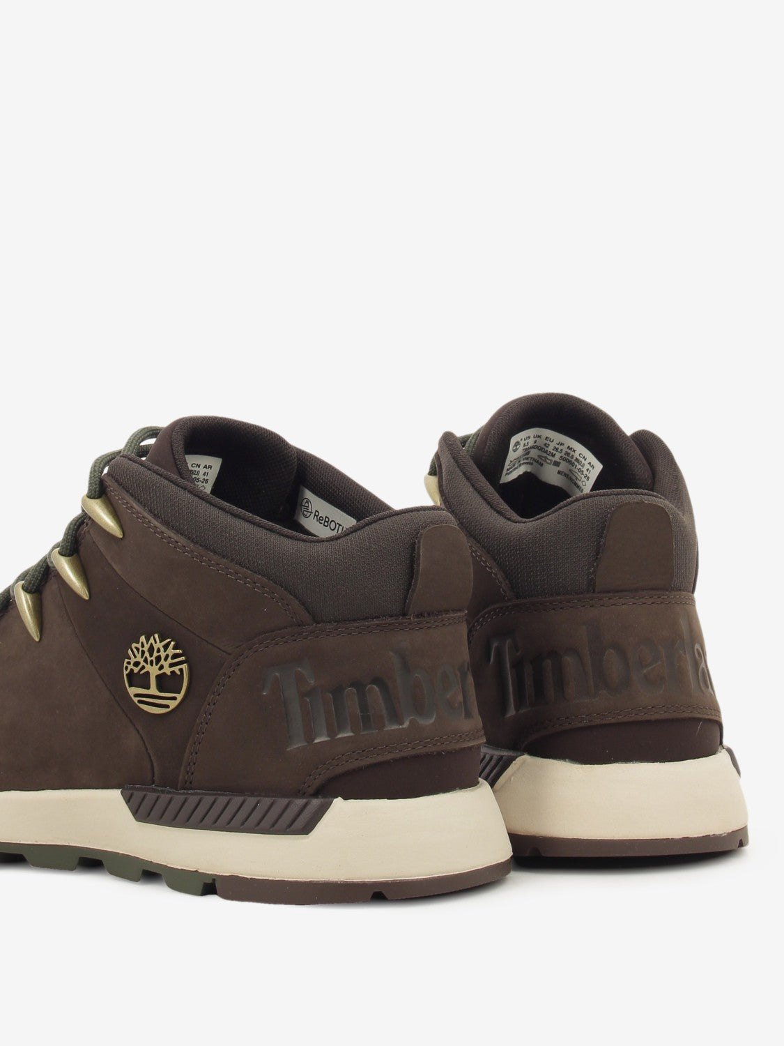 SPRINT TREKKER MID LACE UP SNEAKER DK BROWN NUB.W TB0A6DQDA2M1