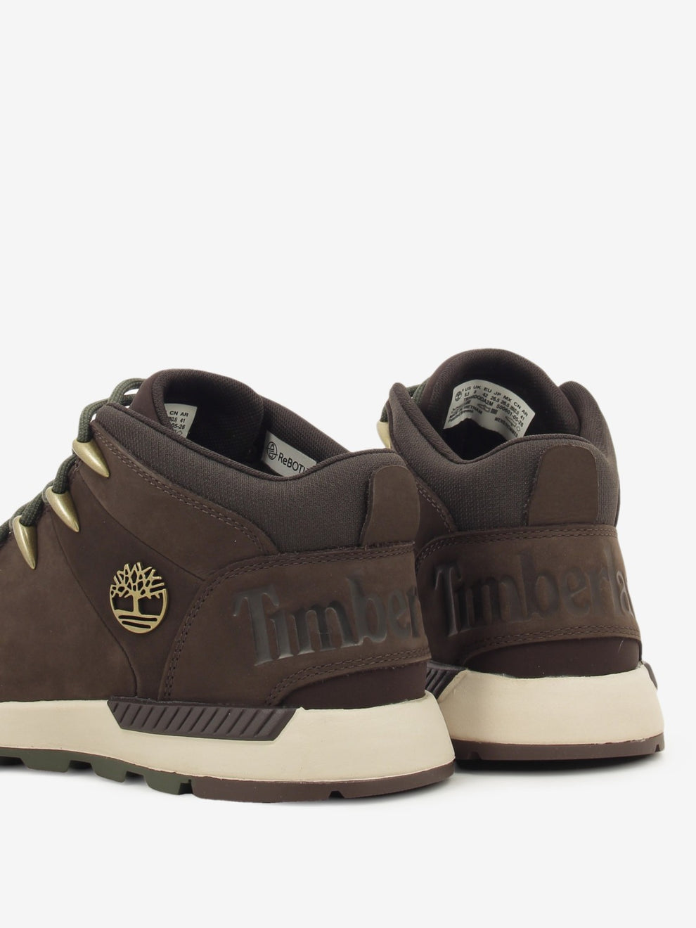 SPRINT TREKKER MID LACE UP SNEAKER DK BROWN NUB.W TB0A6DQDA2M1