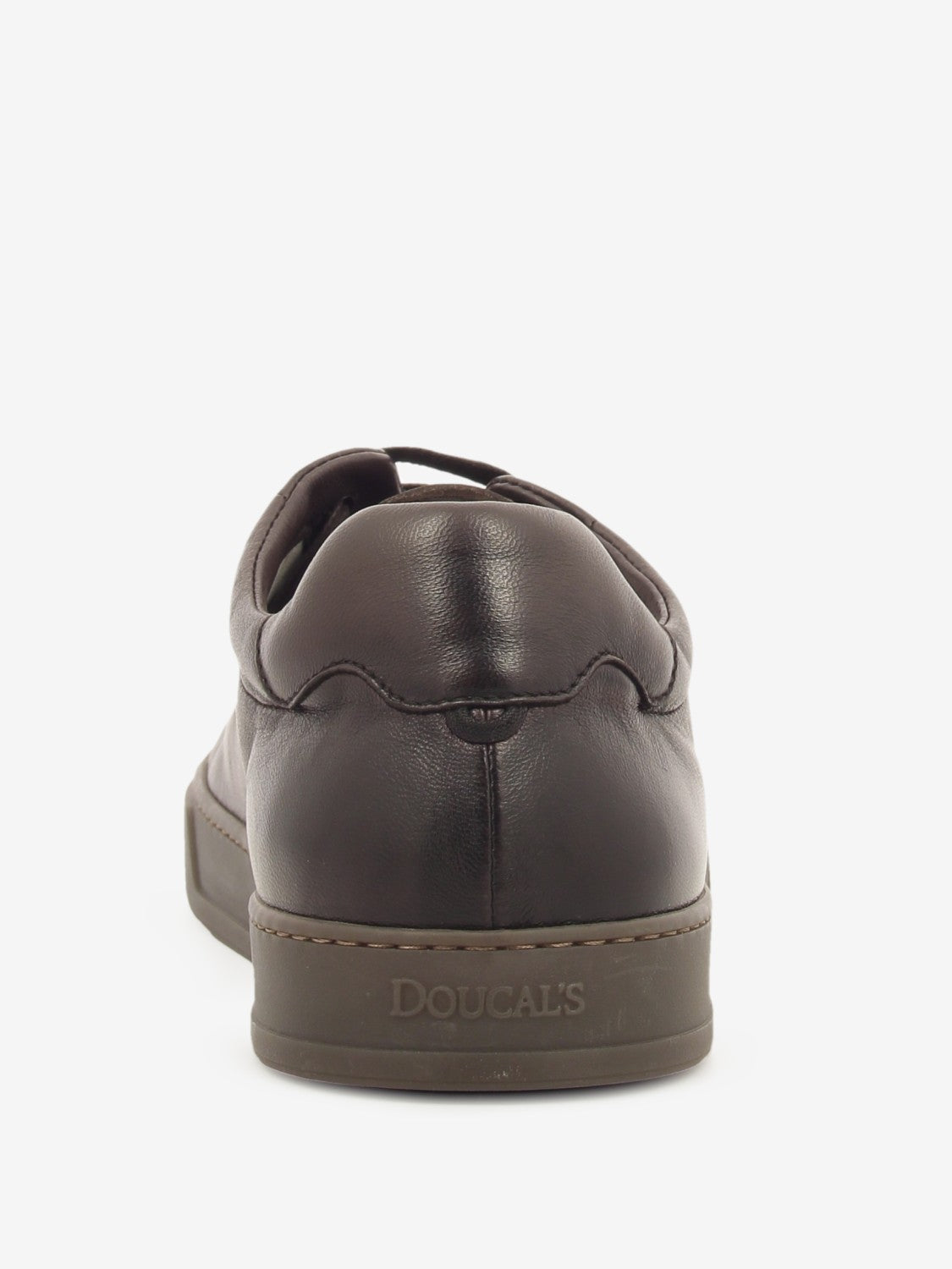 Morgan dark brown leather sneakers