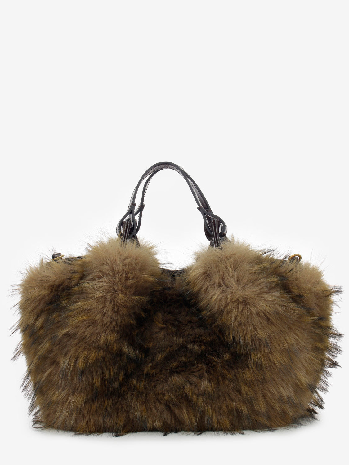 Borsa a mano eco fur Dua Espresso