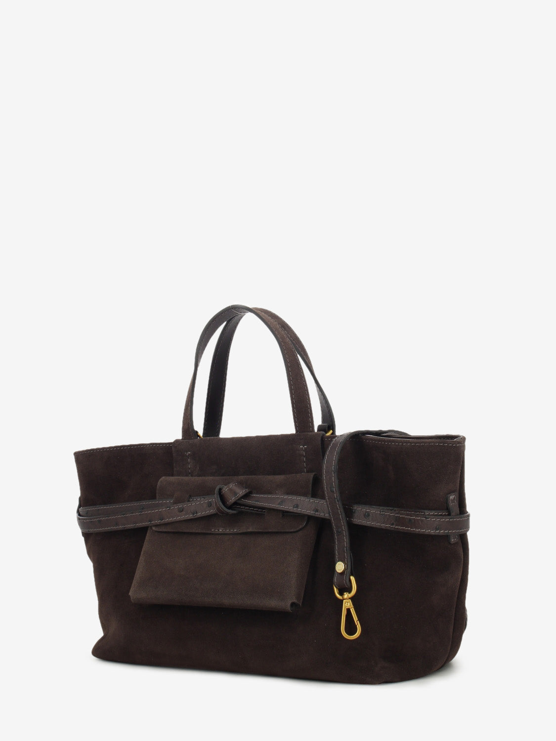 Borsa in suede Belty moka