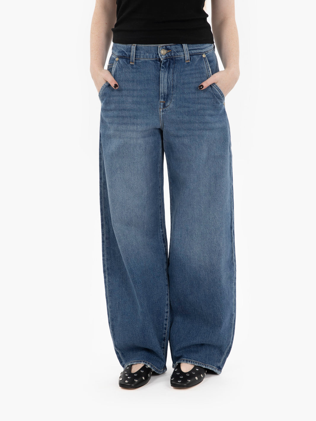 Bonnie medium denim trouser