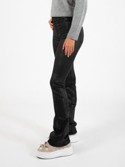 7 FOR ALL MANKIND - Bootcut Coated Slim Illusion black