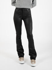 7 FOR ALL MANKIND - Bootcut Coated Slim Illusion black