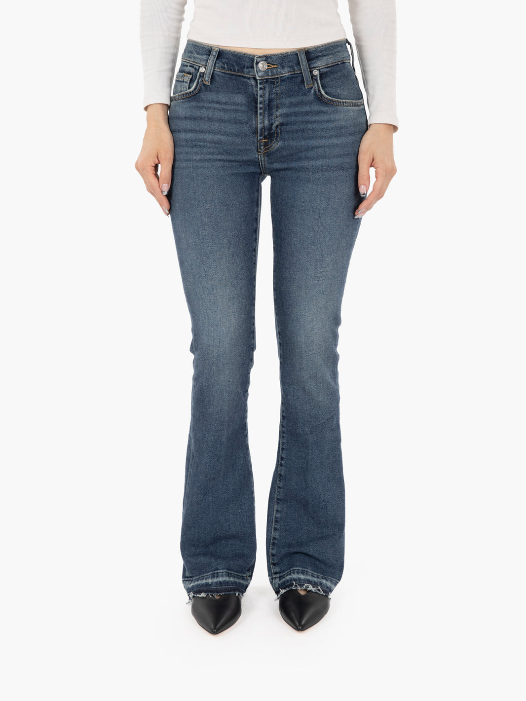 Bootcut tailorless Bay blue