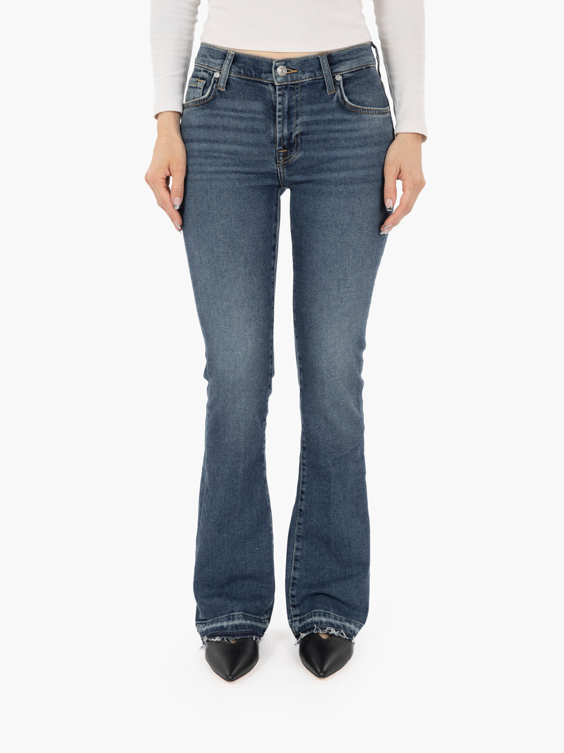 Bootcut tailorless Bay blue